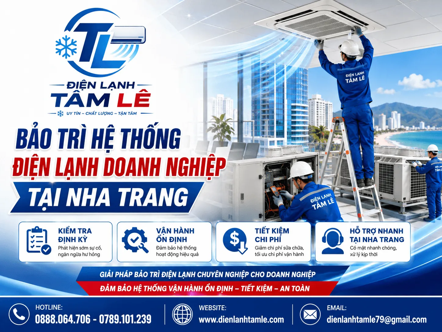 Bảo Trì Điện Lạnh Doanh Nghiệp