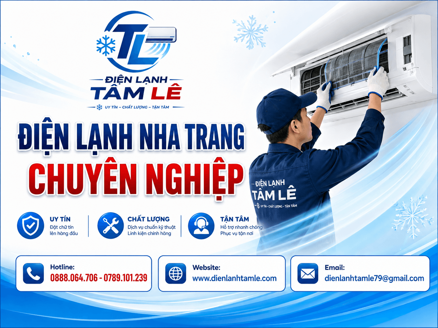 Điện Lạnh Nha Trang Chuyên Nghiệp – Đội Ngũ Thợ Dày Dặn Kinh Nghiệm