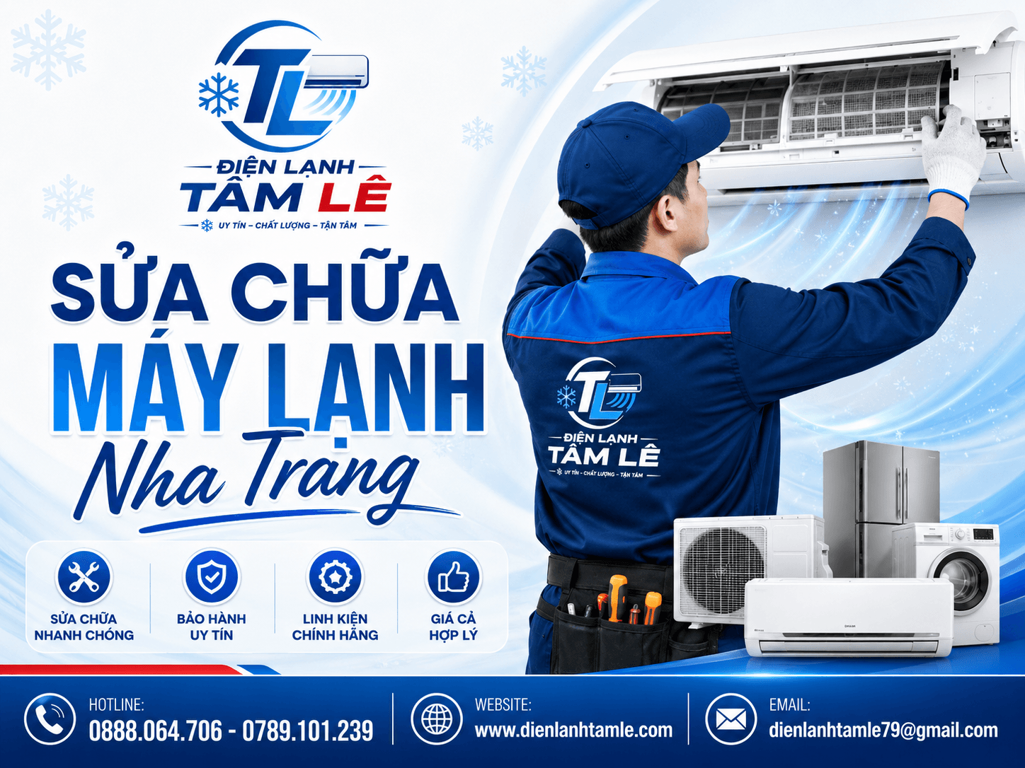 Dịch Vụ Sửa Chữa Máy Lạnh Tận Nhà Tại Nha Trang